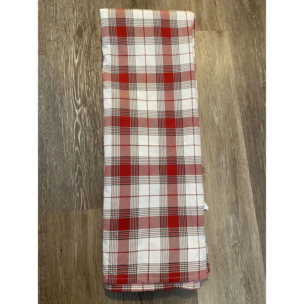 Simple Holiday Plaid Bed Flat Top Sheet